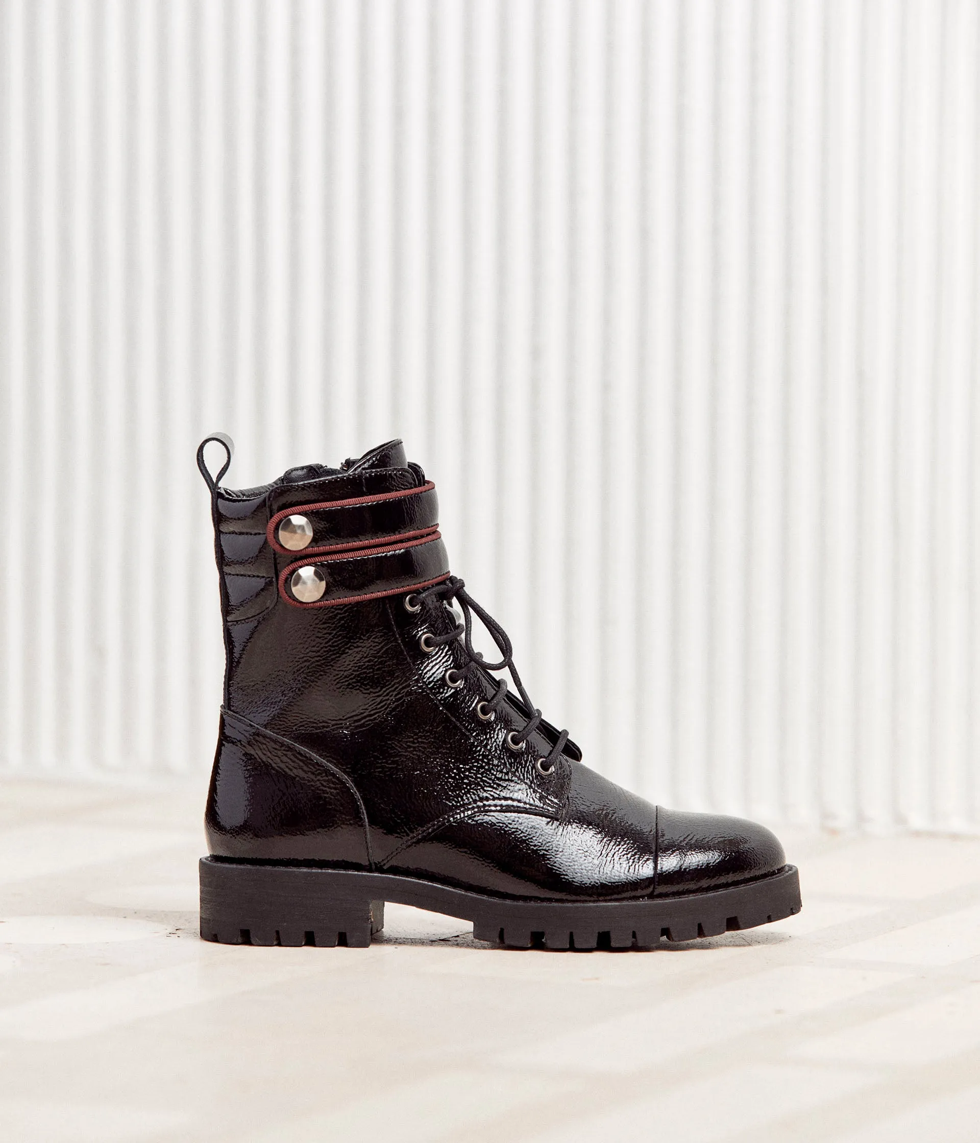 Boots vernis Julia