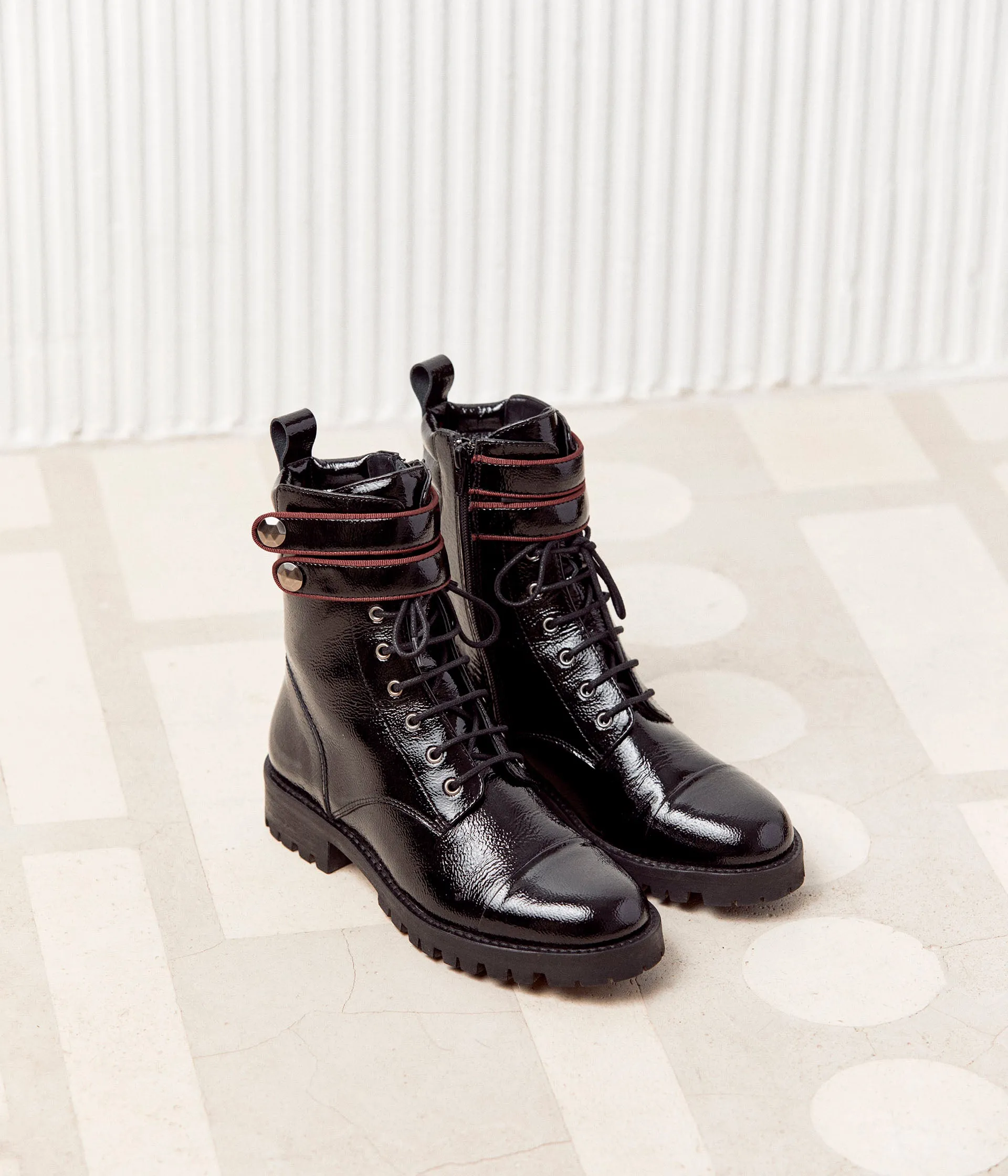 Boots vernis Julia