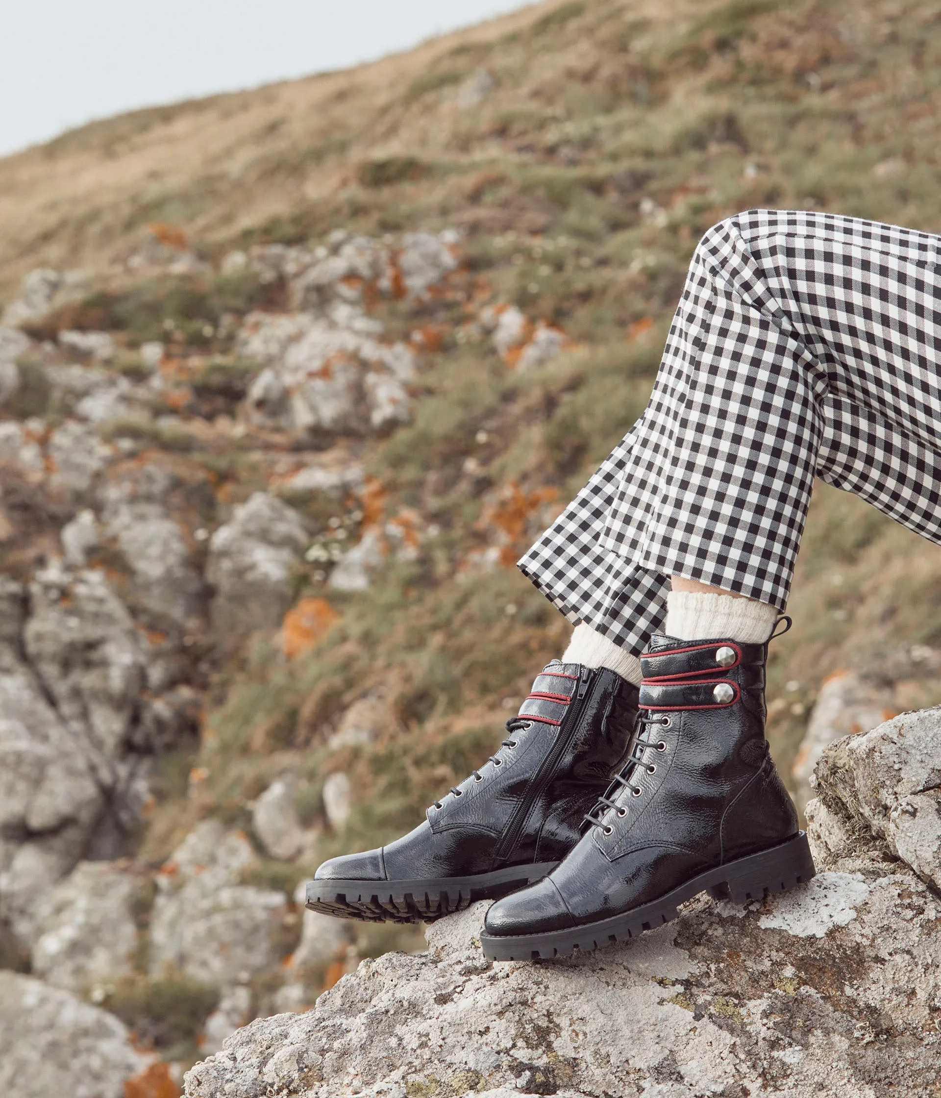 Boots vernis Julia