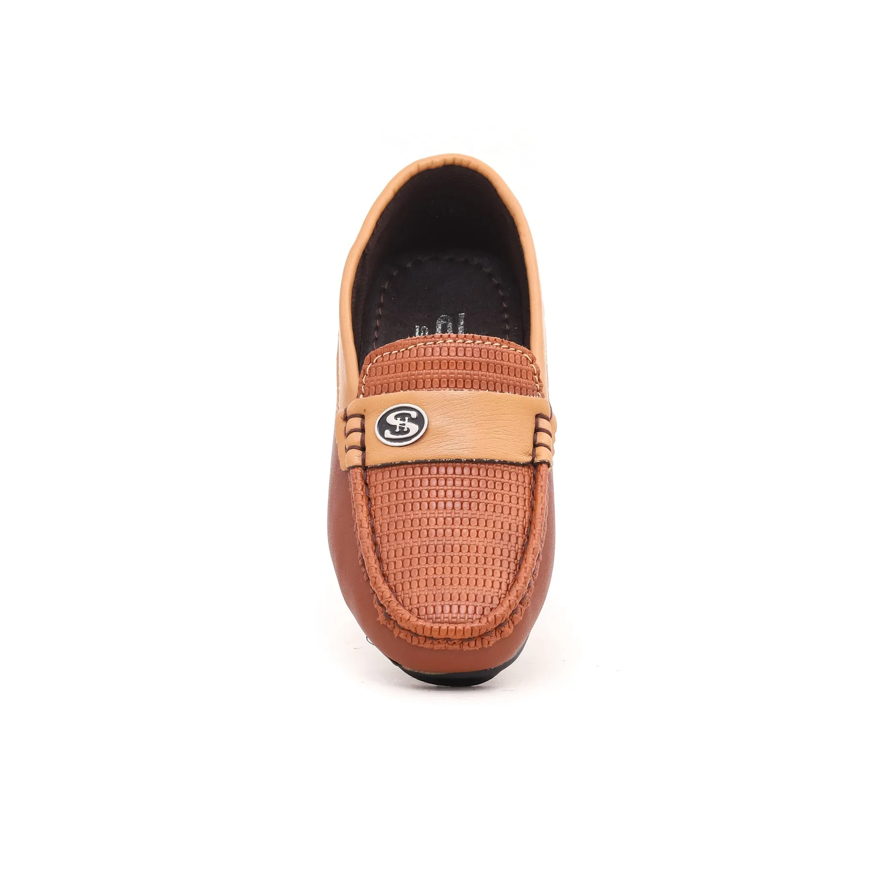 Boys Mustard Formal Moccasin KD0510