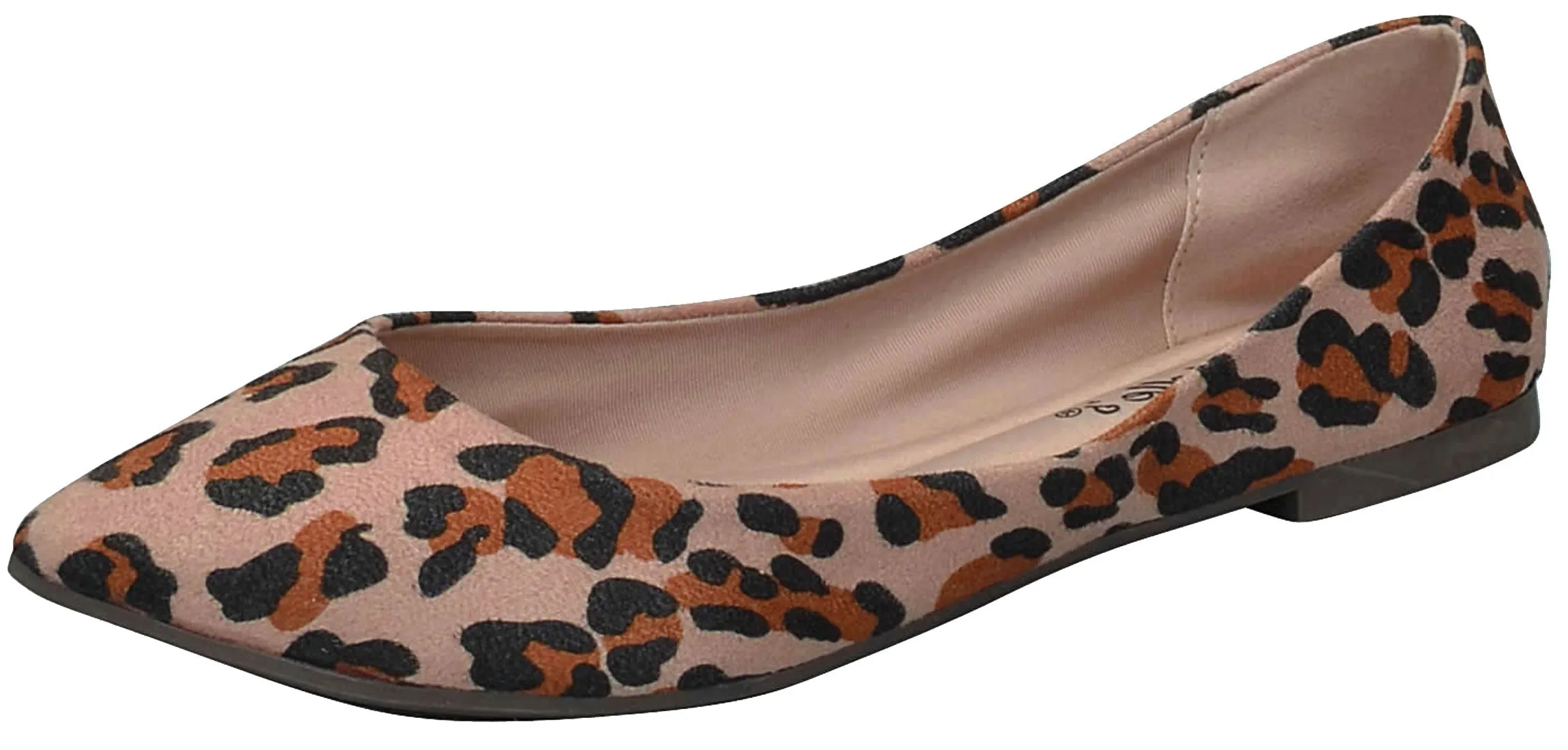 Breckelle's Women's Classic Pointed Toe Ballet Flat