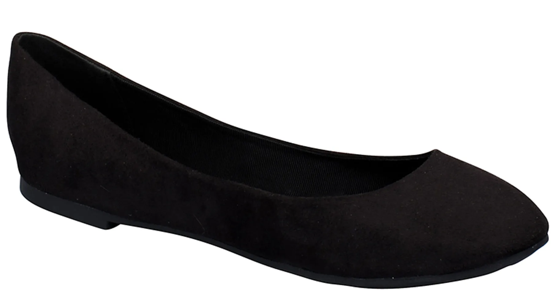 Breckelle's Women's Round Toe Ballet Flat Shoe