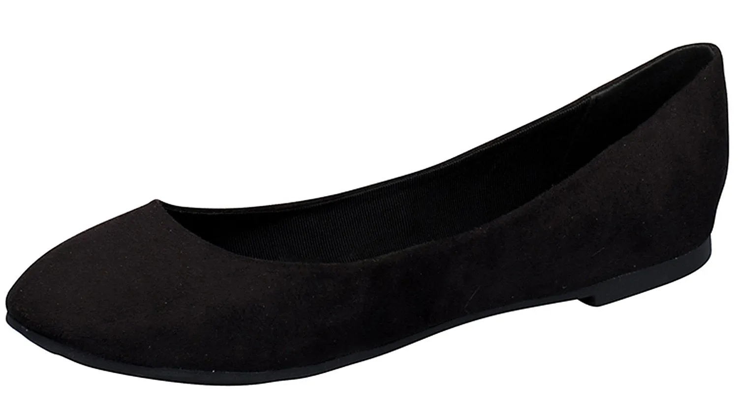 Breckelle's Women's Round Toe Ballet Flat Shoe
