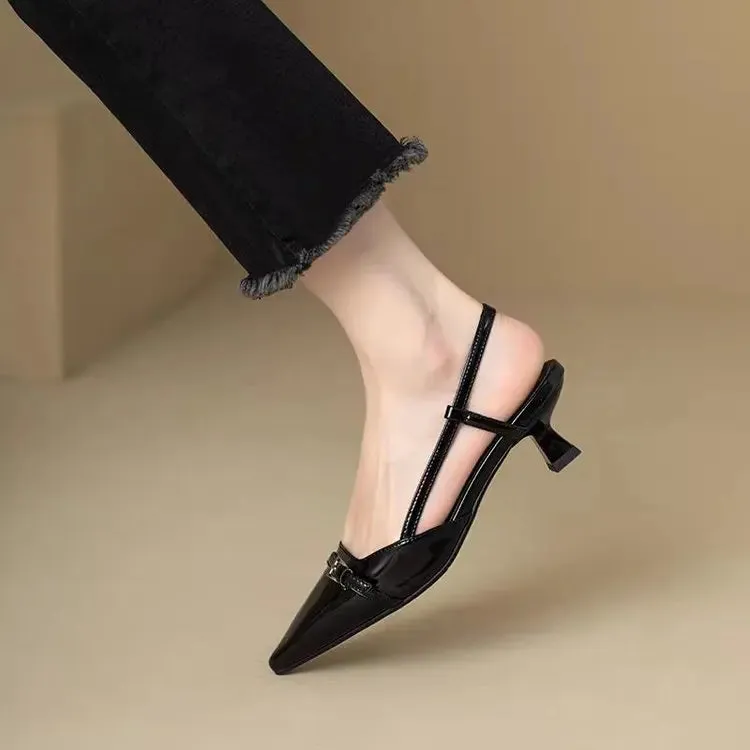 Briar Retro Medium Heel