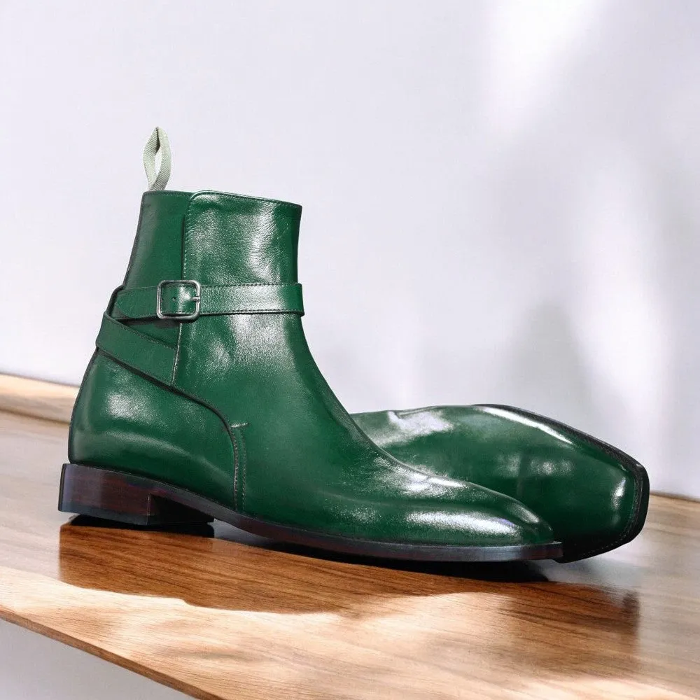 Burgundy Jodhpur Boots – Handcrafted Leather Excellence by Posh Footwear