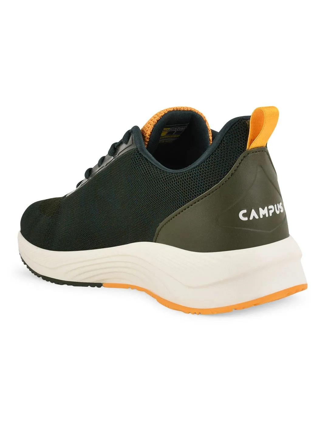 CAMP ZANE Green Men's Running Shoes