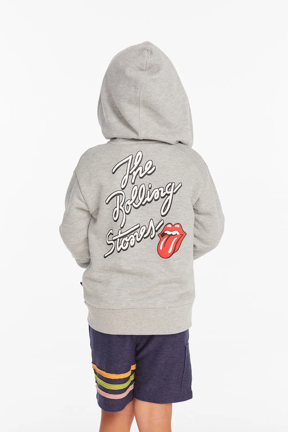 CHA Rolling Stones Script Logo Hoodie Zip Up