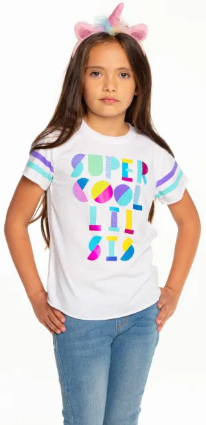 Chaser Cool Lil Sis Vintage Jersey S/S Shirttail Tee