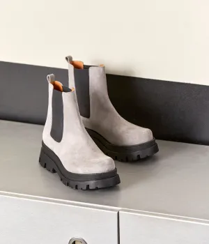 Chelsea boots taupe Lia