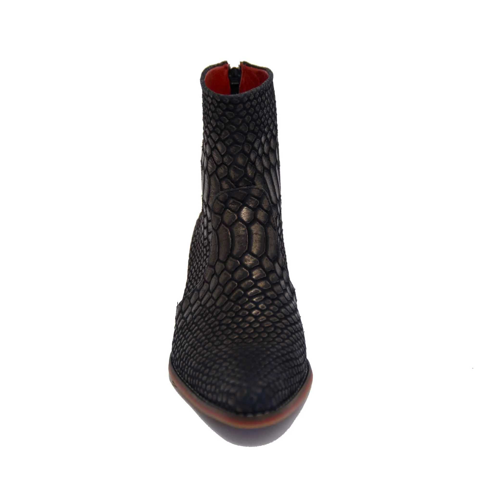 Cheyenne Short Leather Python style