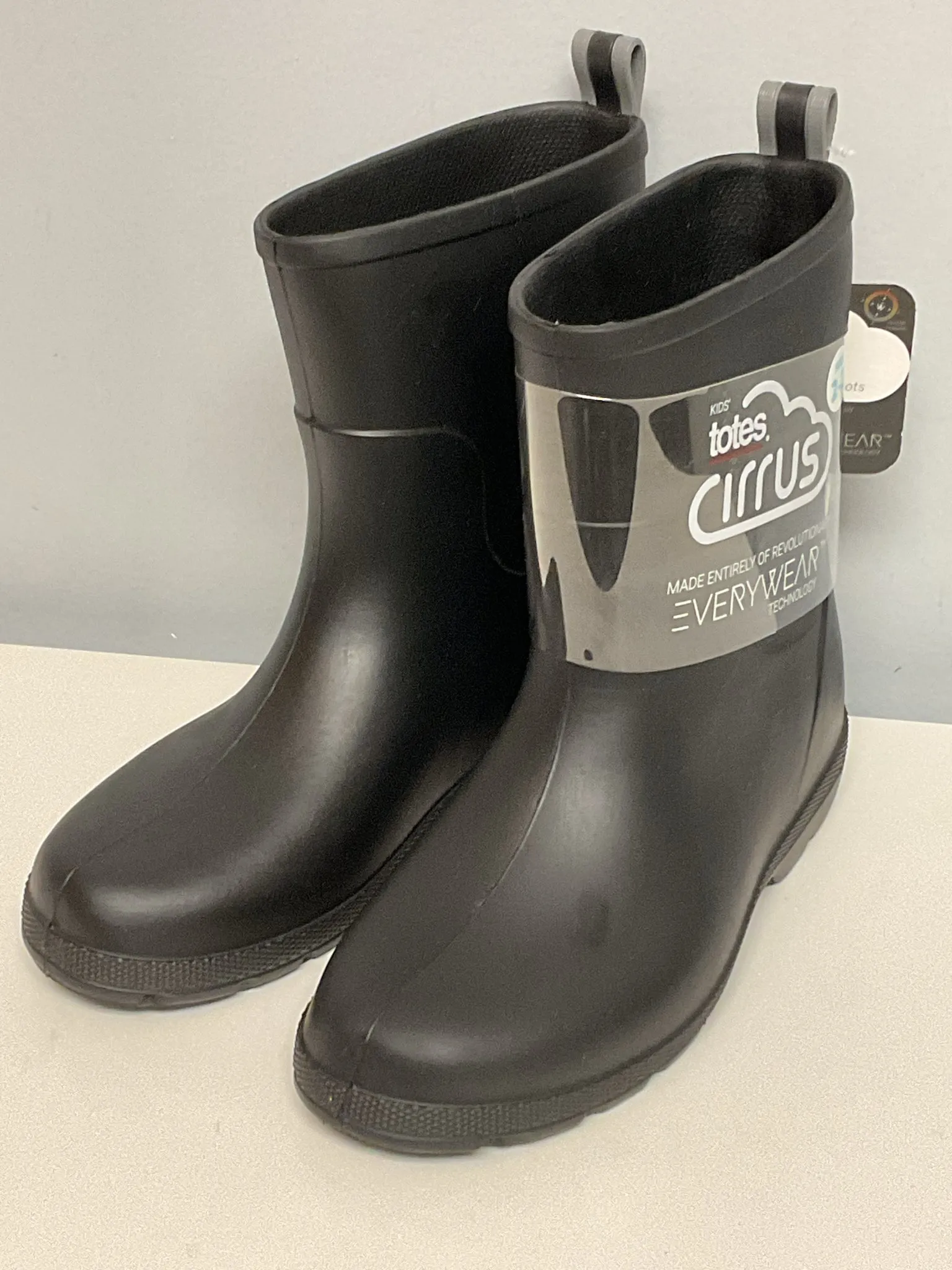 Child Shoe Size 2 Black Boots