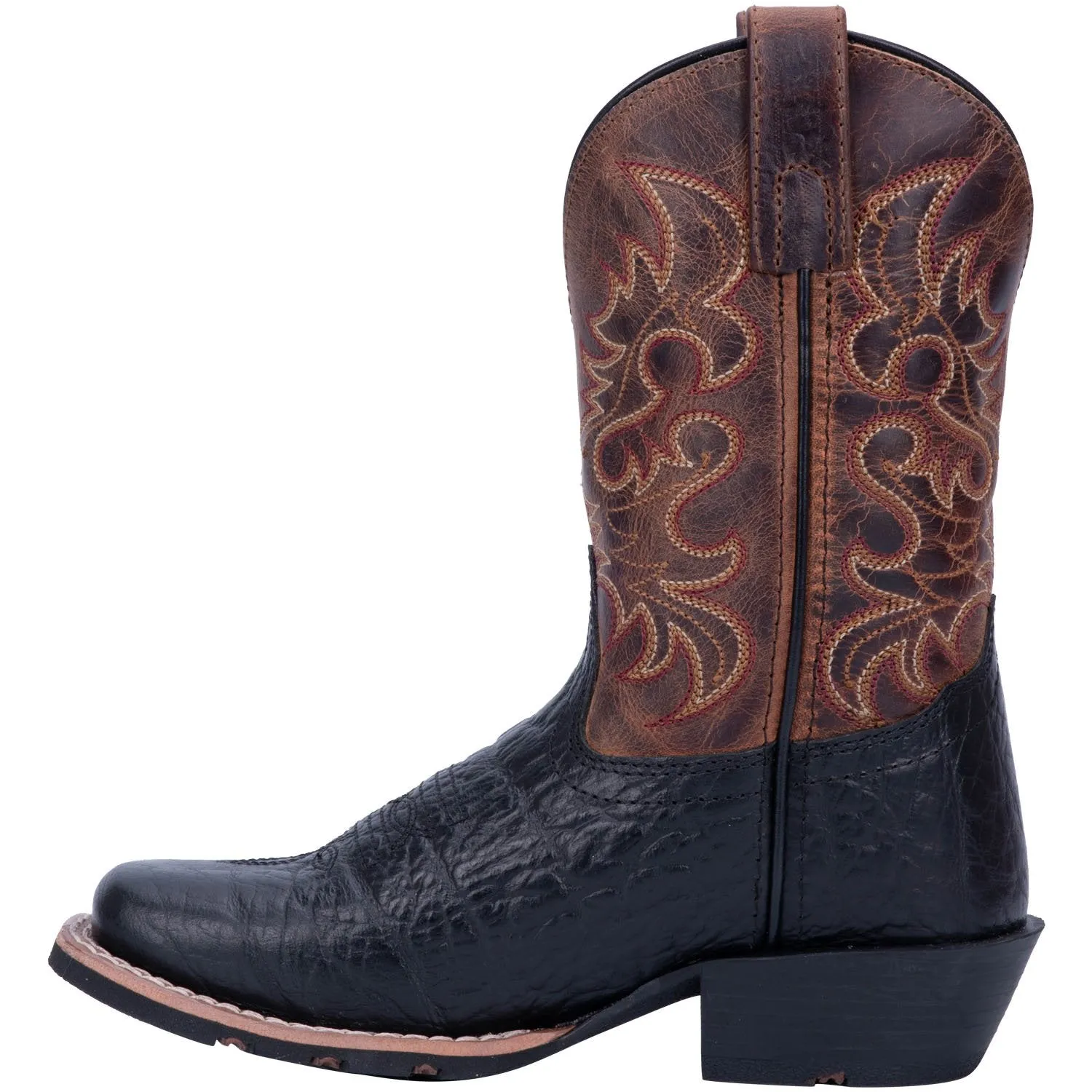 Children's Dan Post Black/Rust Boot