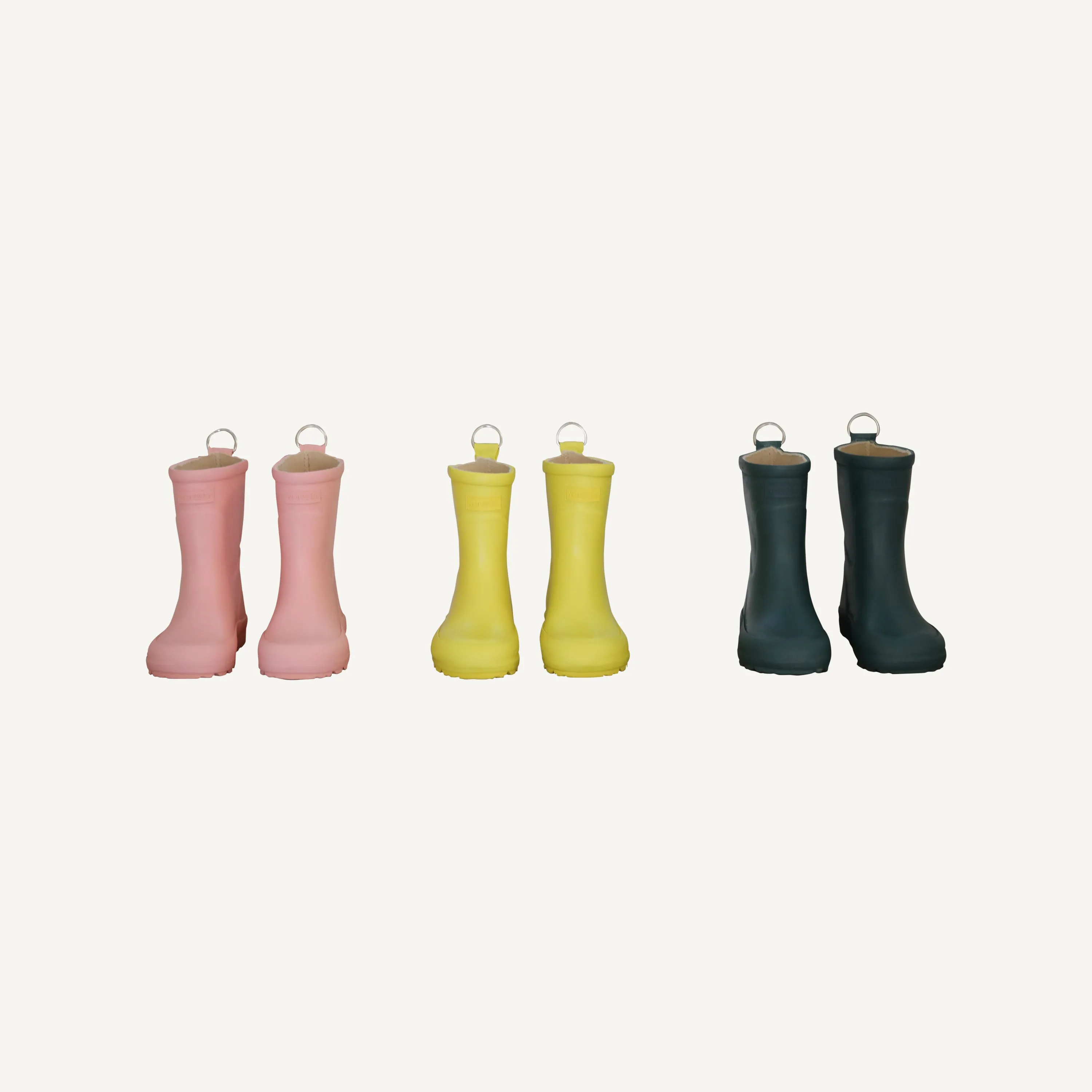 CHILDREN'S RUBBER RAIN BOOTS