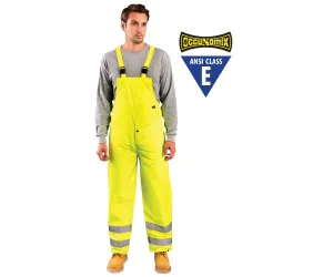 Classic Breathable Rain Bib - Lime - 5XL