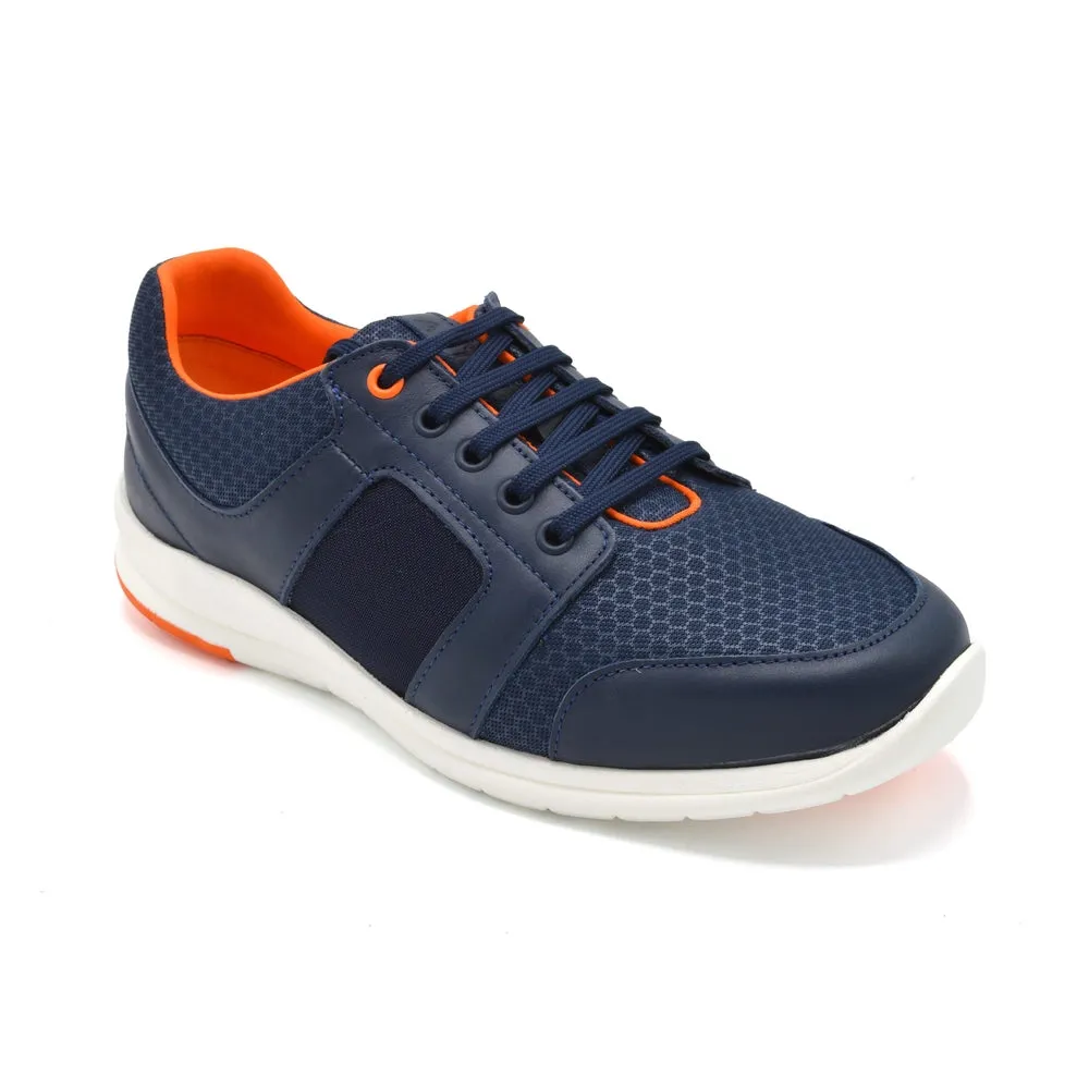 Cosyfeet Viva- Ladies Wide Fit Trainer - 6E Fitting Navy