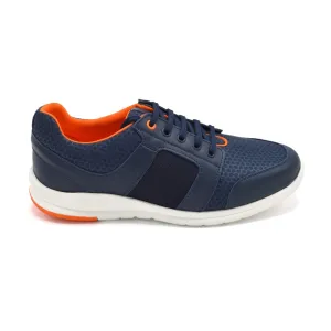 Cosyfeet Viva- Ladies Wide Fit Trainer - 6E Fitting Navy