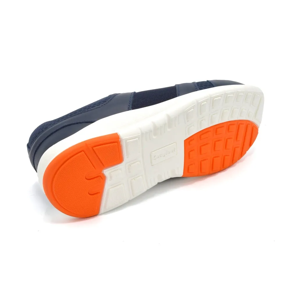 Cosyfeet Viva- Ladies Wide Fit Trainer - 6E Fitting Navy