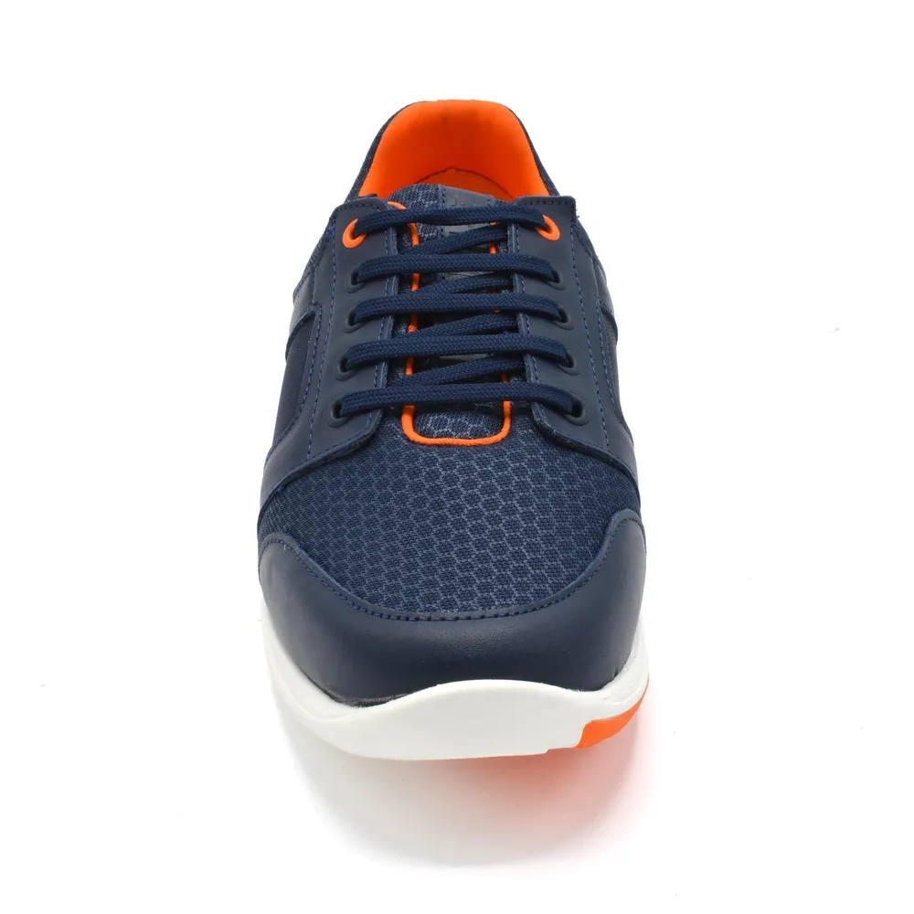 Cosyfeet Viva- Ladies Wide Fit Trainer - 6E Fitting Navy