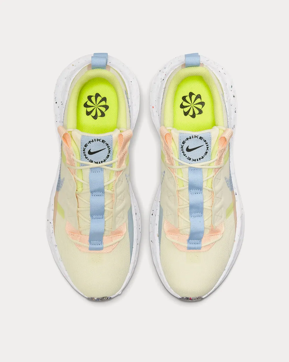 Crater Impact Cashmere / Lime Ice / Pale Coral / Aluminium Low Top Sneakers