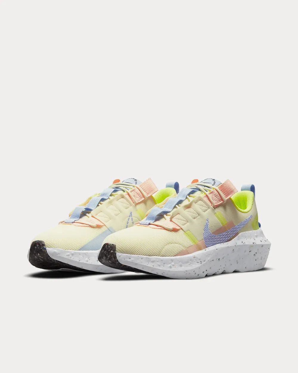 Crater Impact Cashmere / Lime Ice / Pale Coral / Aluminium Low Top Sneakers