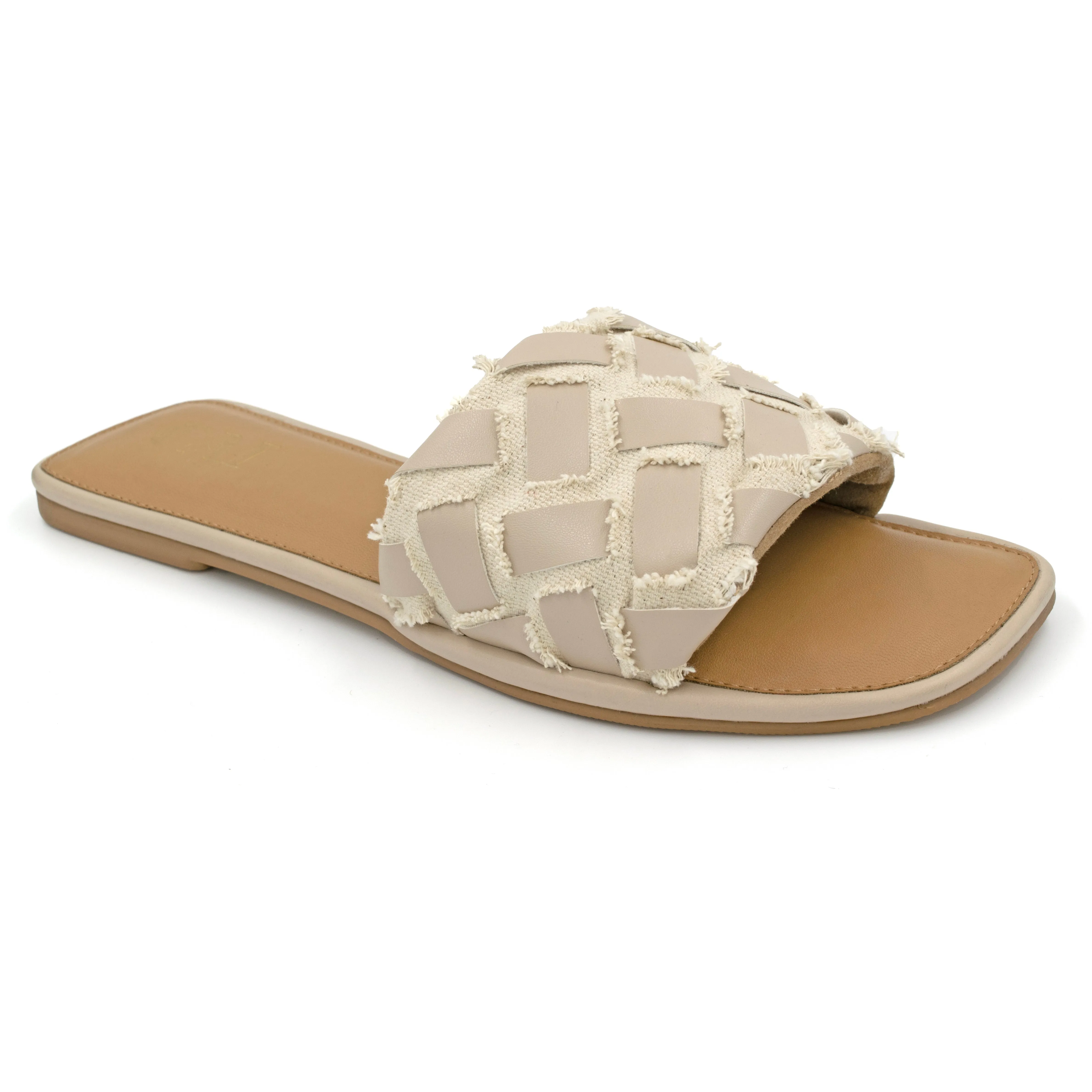 Criss Cross Weaved Flats