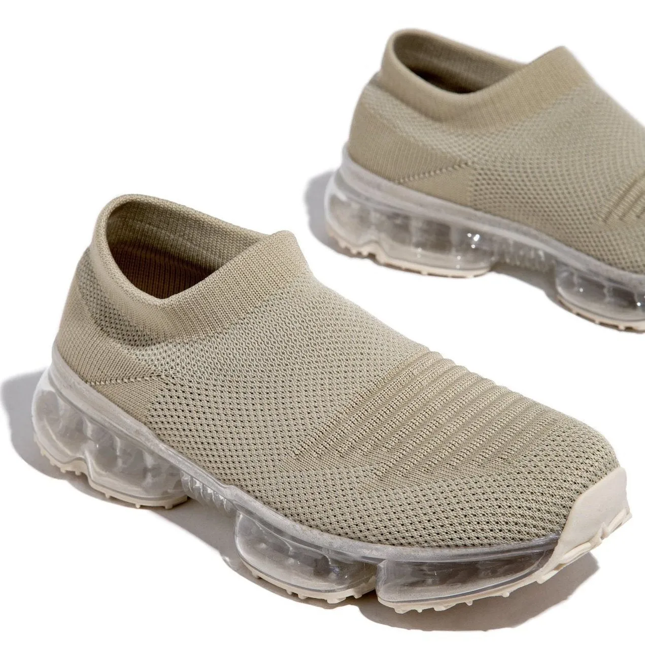 Cuzcare Orthopedic Shoes Women Versatile Slip-on Walking Sneakers Elastic Mesh Leisure