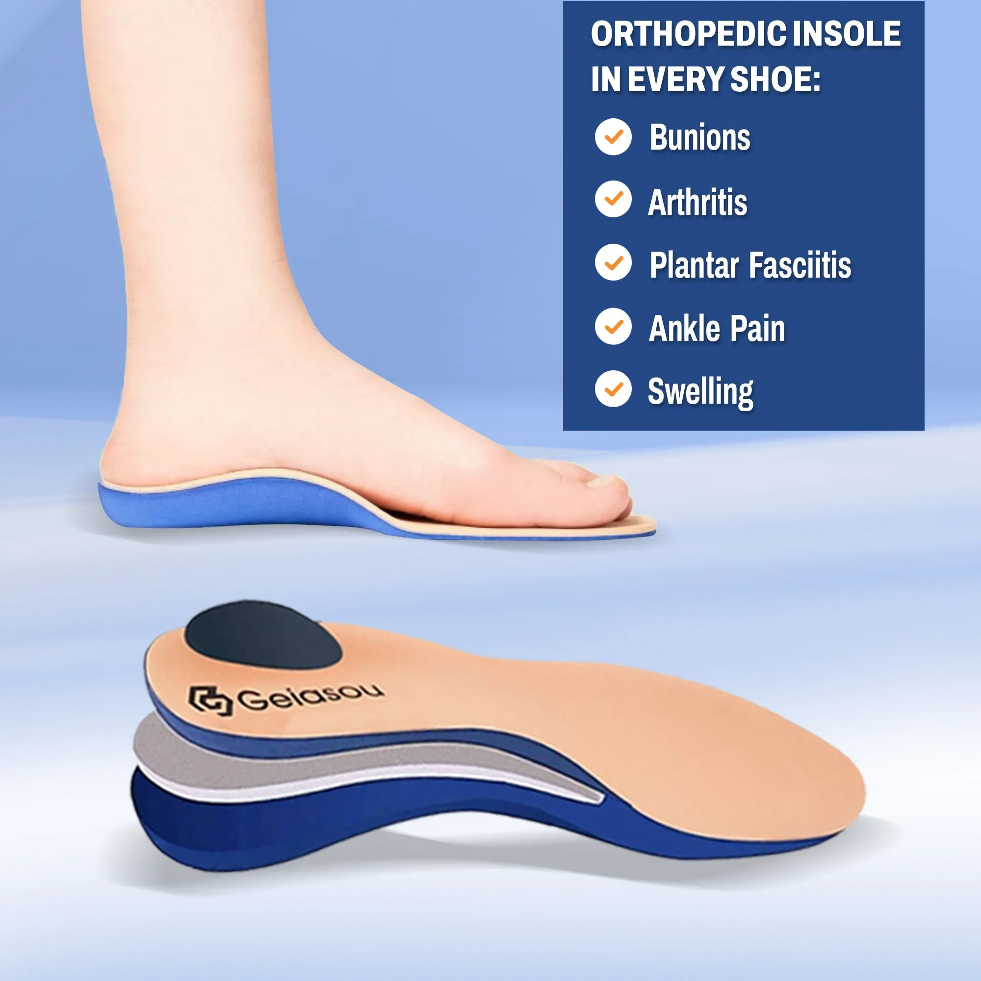 Cuzcare Orthopedic Shoes Women Versatile Slip-on Walking Sneakers Elastic Mesh Leisure