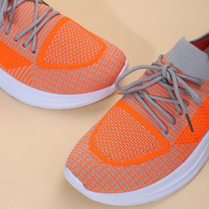 Cuzcare Summer Orthopedic Shoes Lightweight Mesh Women Walking Sneakers