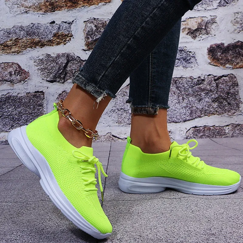 Cuzcare Summer Orthopedic Shoes Lightweight Mesh Women Walking Sneakers