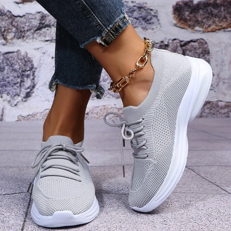 Cuzcare Summer Orthopedic Shoes Lightweight Mesh Women Walking Sneakers