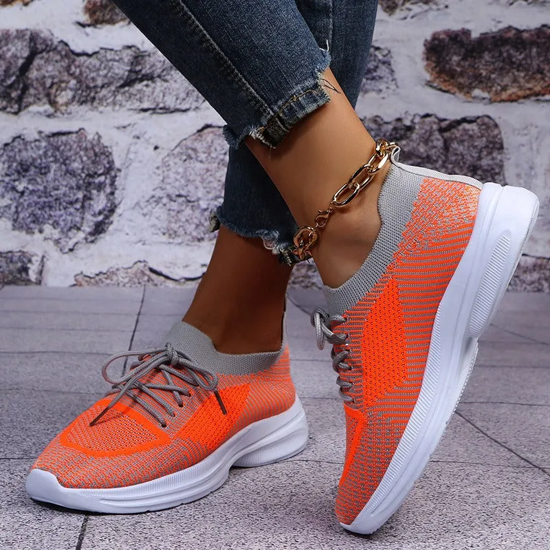 Cuzcare Summer Orthopedic Shoes Lightweight Mesh Women Walking Sneakers