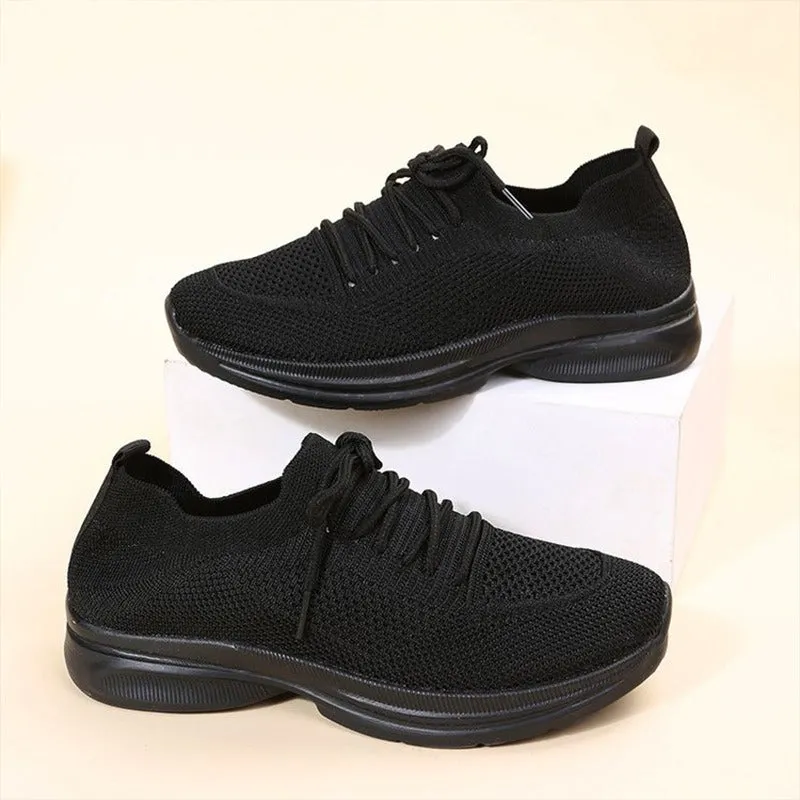 Cuzcare Summer Orthopedic Shoes Lightweight Mesh Women Walking Sneakers