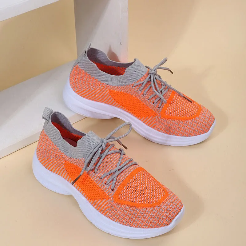 Cuzcare Summer Orthopedic Shoes Lightweight Mesh Women Walking Sneakers