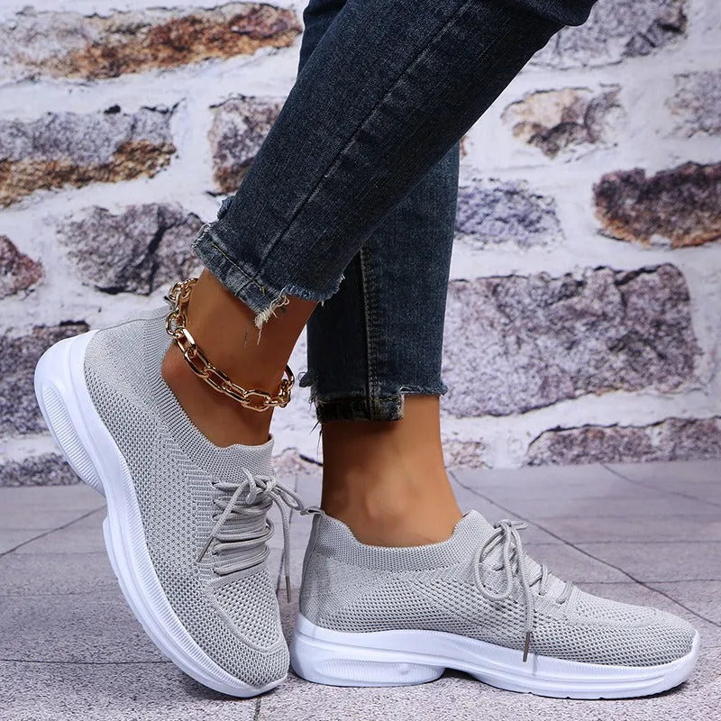 Cuzcare Summer Orthopedic Shoes Lightweight Mesh Women Walking Sneakers