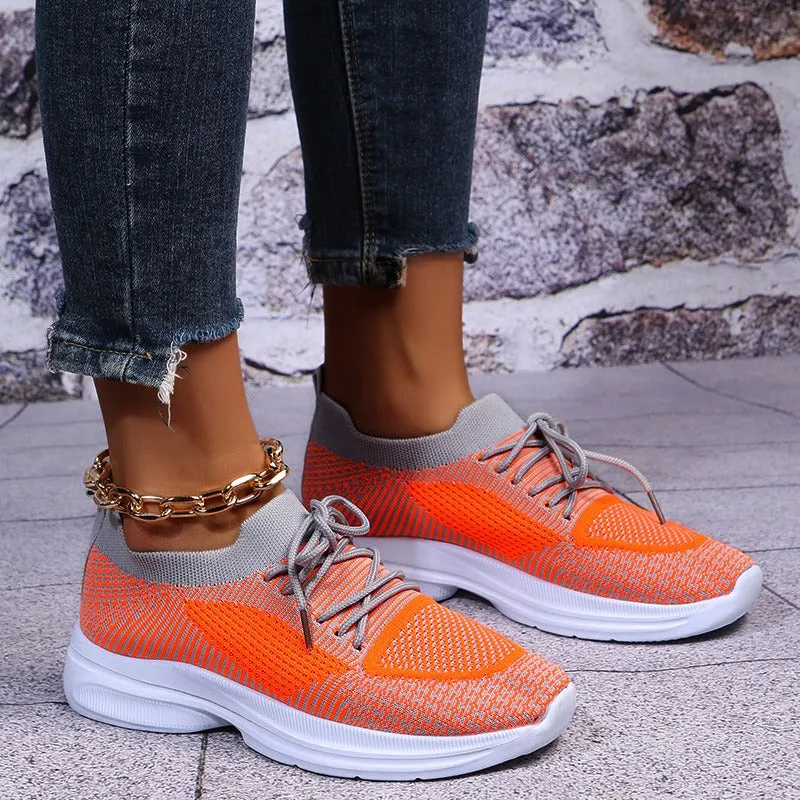 Cuzcare Summer Orthopedic Shoes Lightweight Mesh Women Walking Sneakers