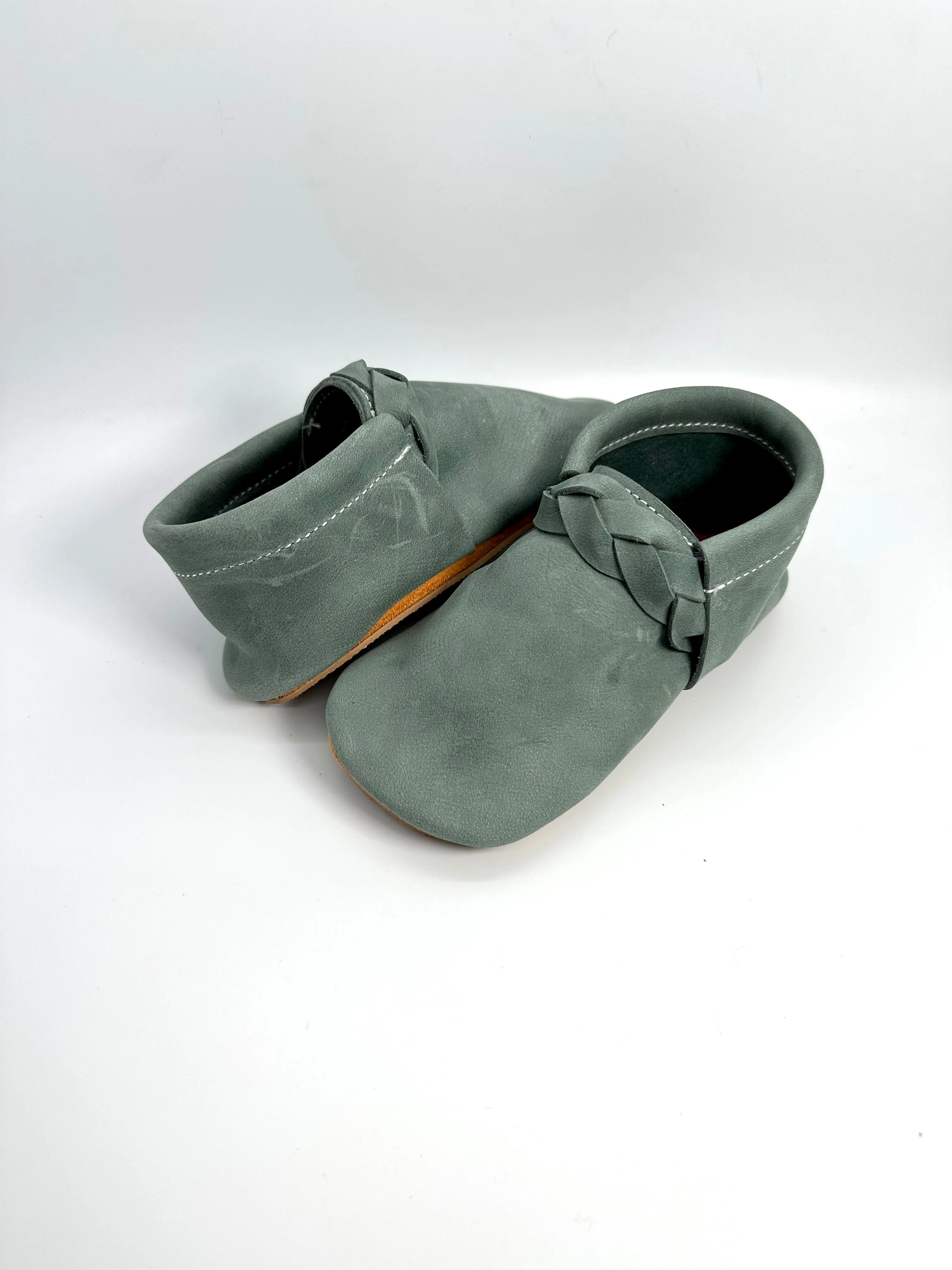 Dark Sage Braided Moc