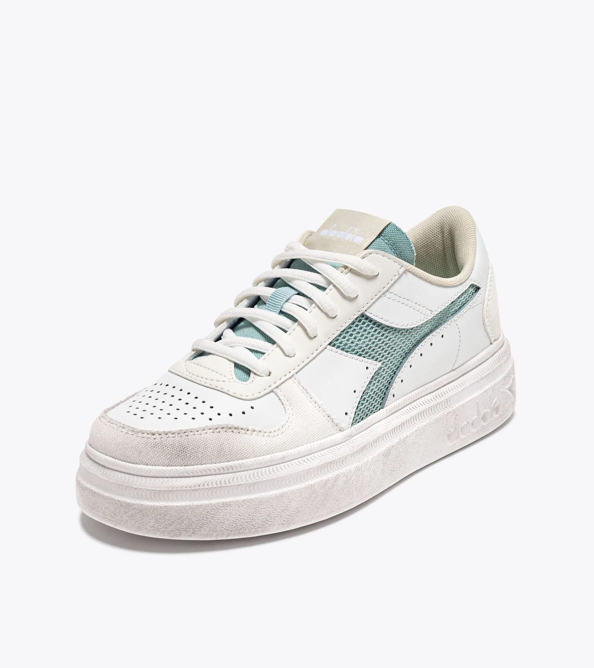 DIADORA | SNEAKERS MUJER | MAGIC BOLD MESH LOGO WN SURF/WHITE | BLANCO