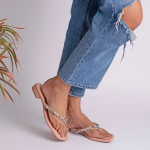 Diamond Mosaic Flats- Pink