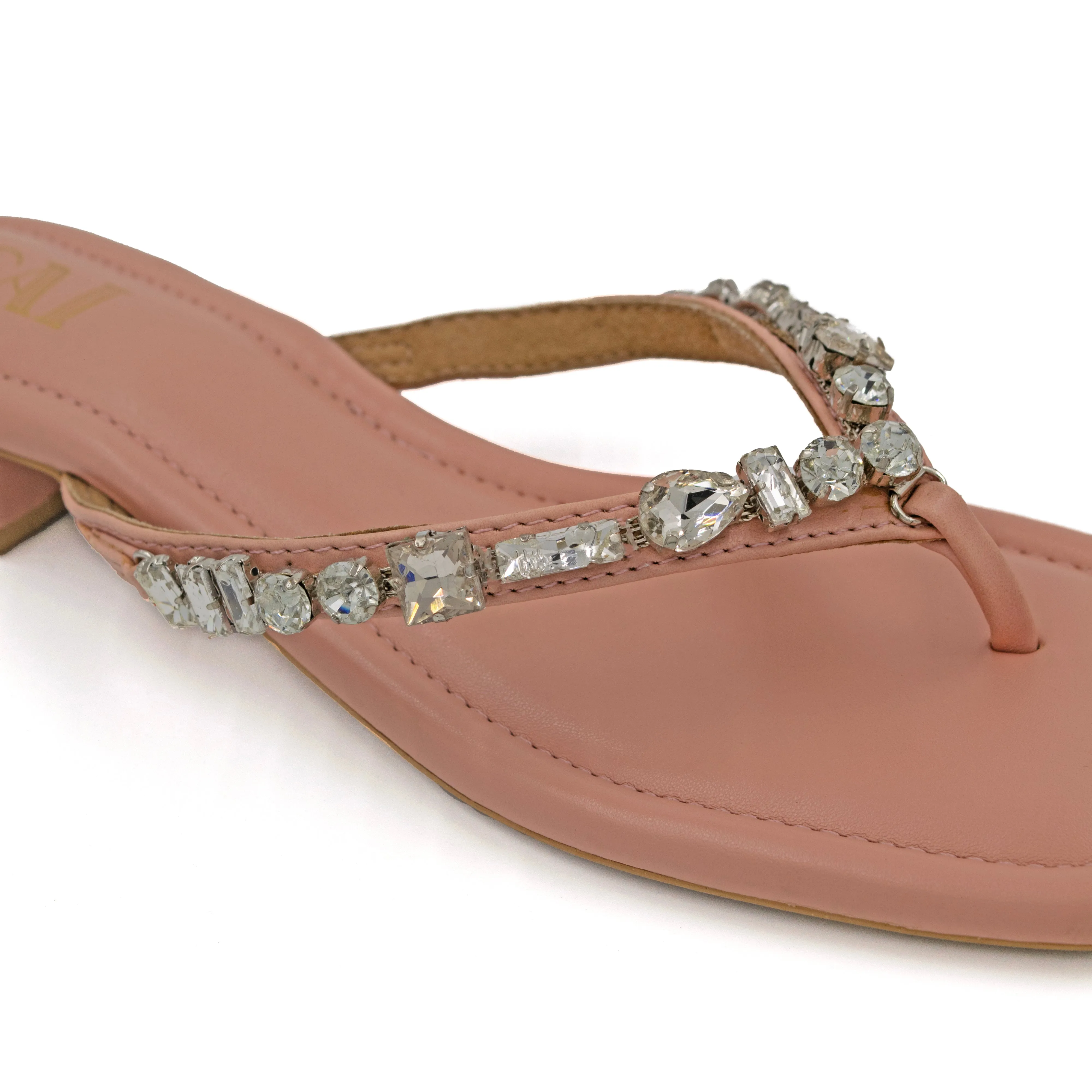 Diamond Mosaic Flats- Pink