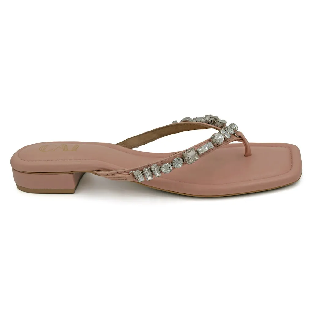 Diamond Mosaic Flats- Pink