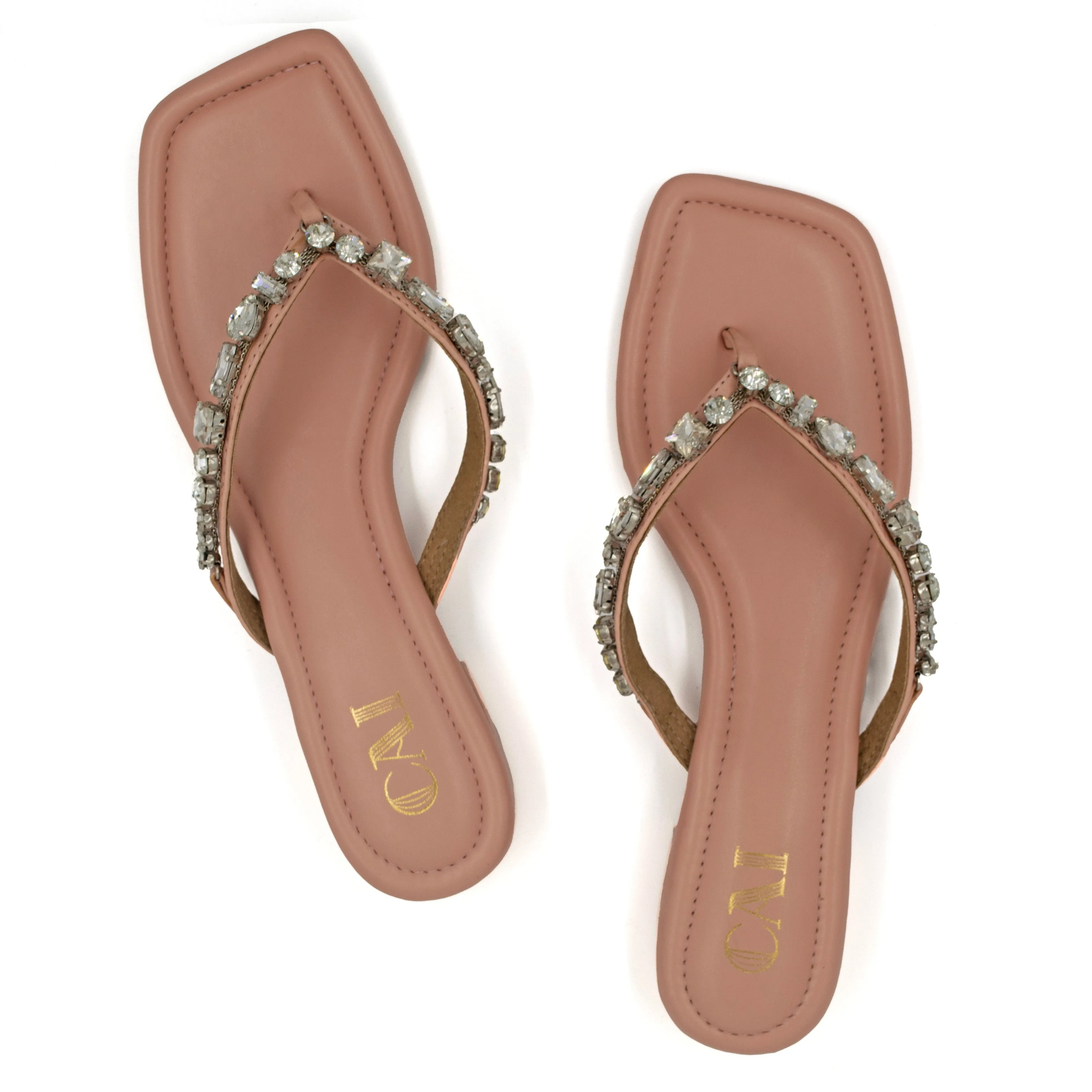Diamond Mosaic Flats- Pink