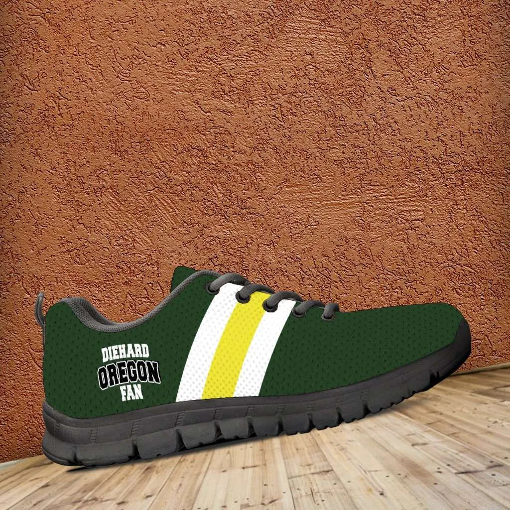 Diehard Oregon Fan Running Shoes