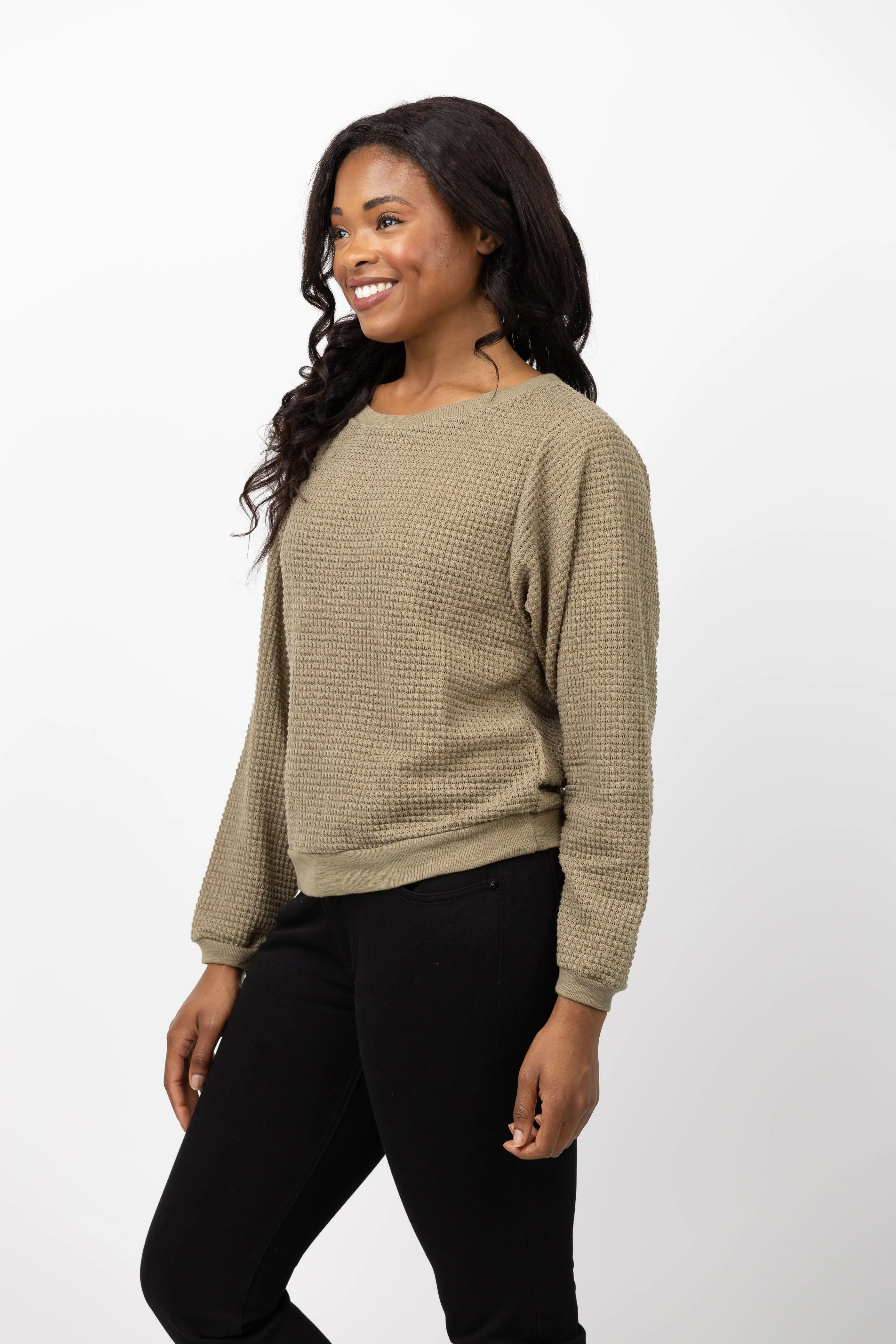 Dylan Covet Top in Olive