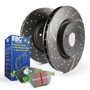 EBC Brakes S10KR1260 S10 Kits Greenstuff 2000 and GD Rotors