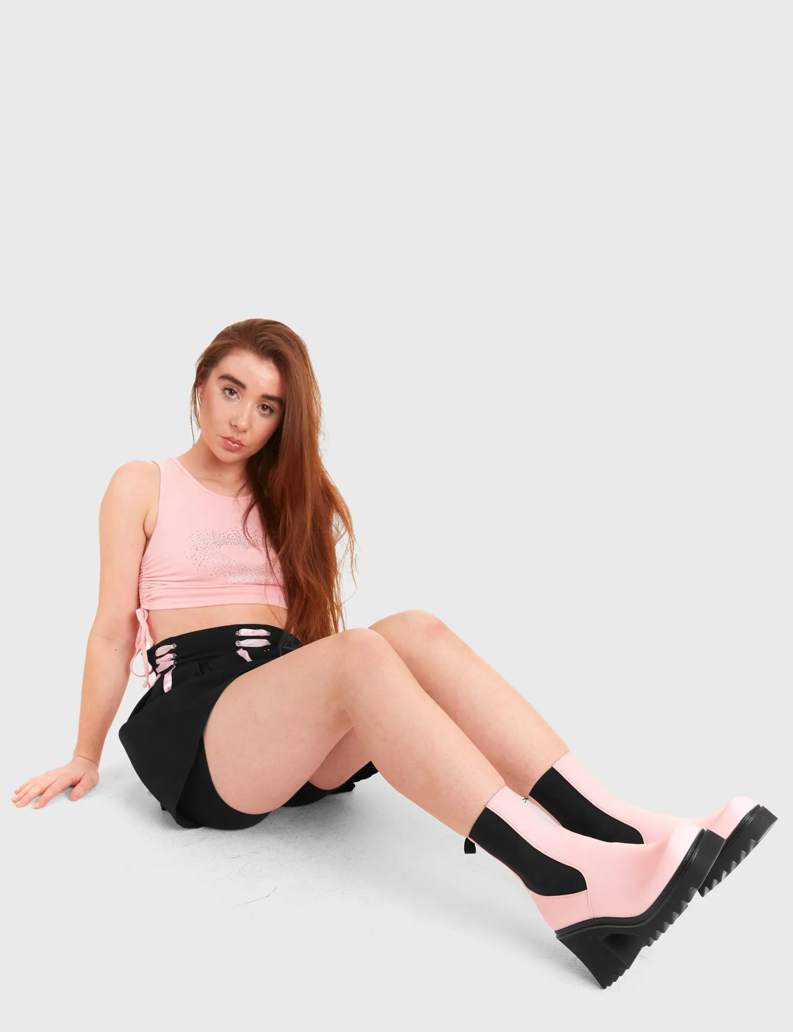 Elevate Chunky Platform Ankle Boots