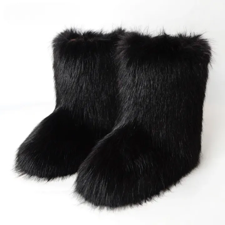 Essi Shaggy Faux Fur Boots