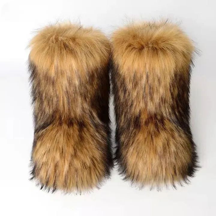 Essi Shaggy Faux Fur Boots