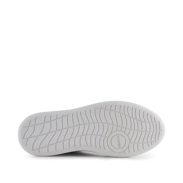 EVELYN LEATHER SNEAKERS (BLANC DE BLANC)