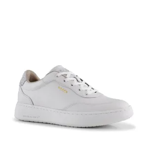 EVELYN LEATHER SNEAKERS (BLANC DE BLANC)