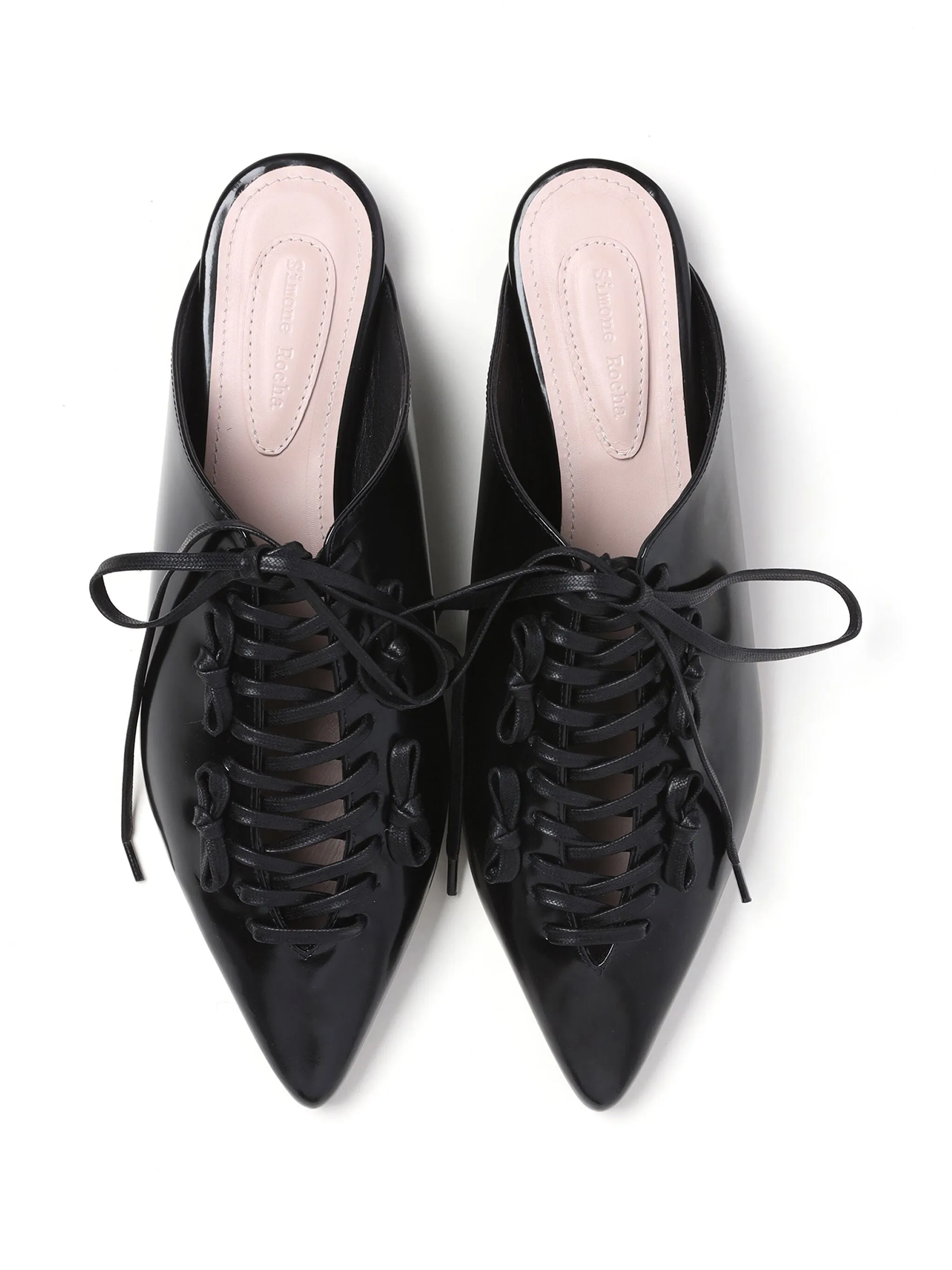 Faux Fur Pointed Toe Flat Shoe